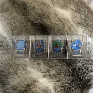 Walt Disney World souvenir shot glasses